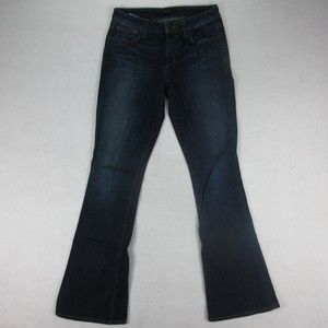 Joe's Jeans Womens "Visionaire" Flared 26 x 31 Denim Dark Wash Pants Stephanie